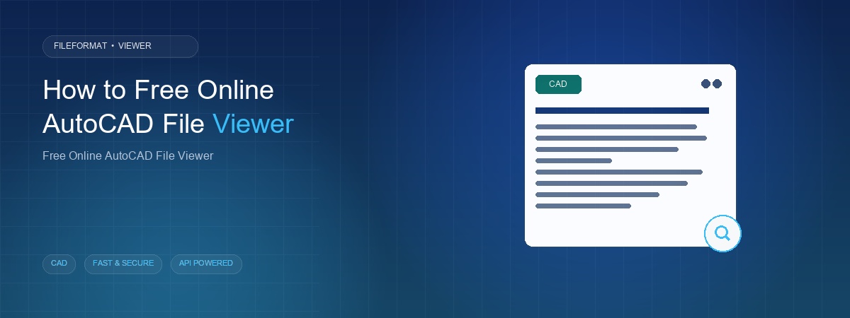 Free Online AutoCAD File Viewer