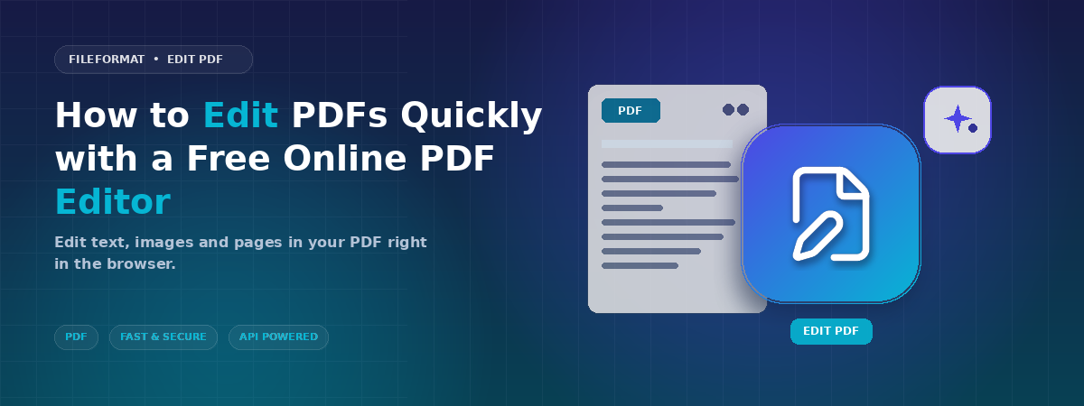 PDF editing made simple