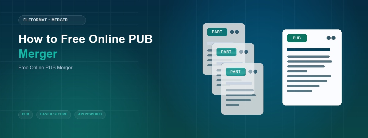 Merge multiple PUB files online