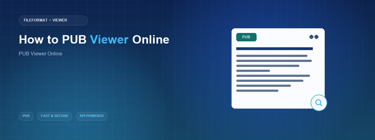 Online PUB Viewer screenshot